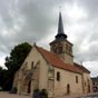 L'église gothique Saint-Martin à Loye-sur-Arnon.